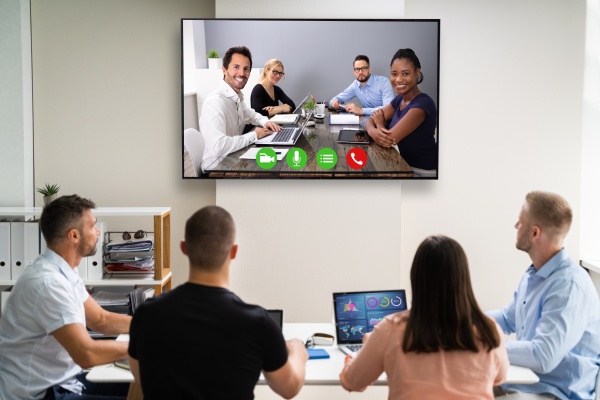 online video conference training business meeting